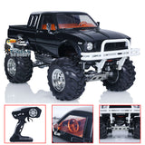 HG 1/10 4WD RC Pickup 4x4 Rally Vehicles Racing Crawler Car KIT Chassis Shell Gearbox Motor without Battery Radio ESC Servo