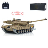 TD 1:16 RC Tank German Leopard2A7 Remote Control Infrared Battle Panzer Electric Car Metal Tracks Hobby DIY Model USB