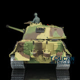 1/16 Scale TK7.0 Henglong FPV Barrel Recoil King Tiger RC RTR Tank 3888A 360 Turret Metal Tracks Sprockets Idlers Wheels