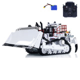 1/14 3-Plow D11T Hydraulic RC Heavy-duty Bulldozer Remote Control Dozers PL18EV Assembled Painted Sound Light Smoke