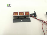 Degree Taillight Tail Lamp For 1:14 Scale TAMIYA Remote Control Tractor Truck Man R620 1851 3363 56352 Models