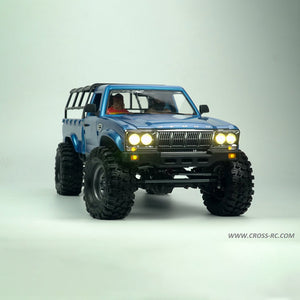 CROSSRC SP4 1/10 Scale Remote Controlled Pickup Trucks 4WD Remote Control Off-road Vehicles Model KIT Motor Light Decoration