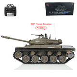 2.4Ghz Henglong 1/16 Scale TK7.0 Plastic Version Walker Bulldog Ready To Run RC Model Tank 3839 with 360 Turret Sprockets Idlers