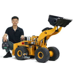 150KG! 1/14 RC Hydraulic Loader Heavy Duty L2350 Remote Control Construction Vehicles Assembled and Painted 150x58x60cm