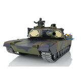 2.4Ghz Henglong 1/16 TK7.0 Customize Ver Abrams Radio Controlled RTR Tank 3918 360 Turret Barrel Recoil Metal Road Wheels