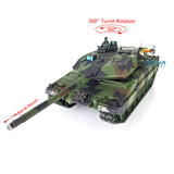 Henglong 1/16 Scale TK7.0 Plastic Leopard2A6 Remote Controlled Ready To Run Tank 3889 W/ 360 Turret Barrel Recoil Smoke Sound