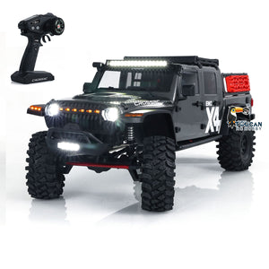 436MM Wheelbase CROSSRC 1/8 EMO X4 RC Off Road Vehicle 4x4 Radio Control Rock Crawler Car Differential Lock Brushed Motor ESC