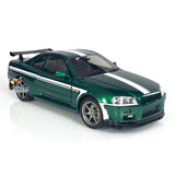 Capo R34 4x4 High-speed 1:8 4WD RC Drift Car Remote Control Racing Cars Model All CNC parts All-metal gearbox Assembled and Painted