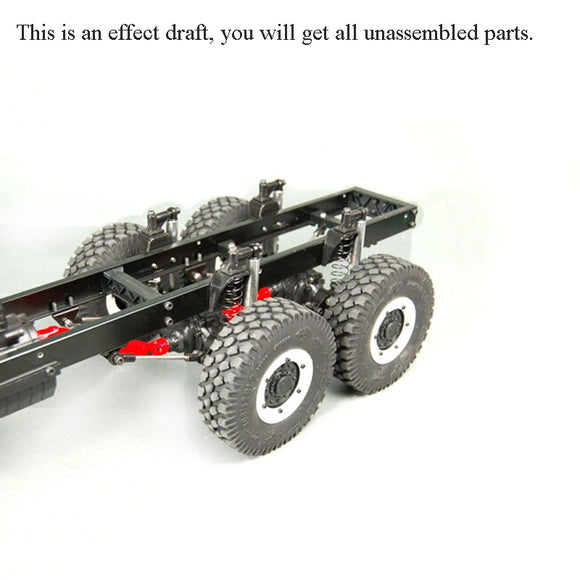 CROSS RC 1/12 MC6B Off Road Military Truck Model 3Axles KIT Motor Without Radio ESC 725*218*250MM Unassembled Unpainting New