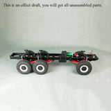 CROSS RC 1/12 MC6B Off Road Military Truck Model 3Axles KIT Motor Without Radio ESC 725*218*250MM Unassembled Unpainting New