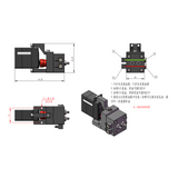 CUT Model 1-5CH Metal Reversing Valve With 1-5 Servos for 1/14 1/16 Scale Remote Control Excavator Dozer Loader Forklift Truck Model