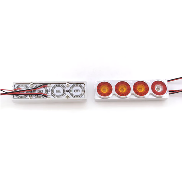 Degree 1:14 Tail Lamp Taillight DIY for TAMIYA LESU R620 3363 56352 Remote Control Hydraulic Dump Truck RC Models