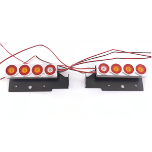 Degree 1:14 Tail Lamp Taillight DIY for TAMIYA LESU R620 3363 56352 Remote Control Hydraulic Dump Truck RC Models