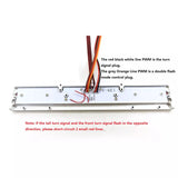 Degree 1:14 Scale Tail Beam With Fender Led Taillight For Tamiya Radio Control Tractor Truck Car Models