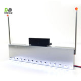 Degree 1/14 Scale Led Lights Metal Front Bumper For Tamiya Radio Control Tractor Truck 56344 56301 Construction Vehicles