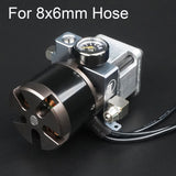 Metal Hydraulic Pump Brushless Motor 5048 for 1/12 1/14 RC Construction Vehicles 6MM 8MM Simulation Vehicle Hobby Model DIY Parts