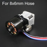 Hydraulic Pump 4020 Brushless Motor Oil Pipe 1/12 1/14 RC Excavators 6MM 8MM Simulation Vehicle Hobby Model DIY Parts