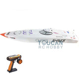 G26IP1 26CC White Fiber Glass 50KM/H Gasoline Race ARTR RC Boat Engine Radio System Remote Control Model Toys