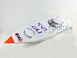 G26IP1 26CC Prepainted Gasoline KIT RC Boat Hull Only for Advanced Player without Engine Propeller Radio Servo