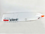 G26IP1 26CC Prepainted Gasoline KIT RC Boat Hull Only for Advanced Player without Engine Propeller Radio Servo