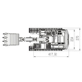 Metal 1/14 374F Hydraulic RC Excavator Remote Controlled Engineering Vehicles Assembled & Painted Light Sound System