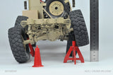 1/12 CROSS RC 6*6 Off Road Military Truck Model HC6 KIT with Metal Axles 45T Motor Light System Car Trumpet Unassembed Unpainted