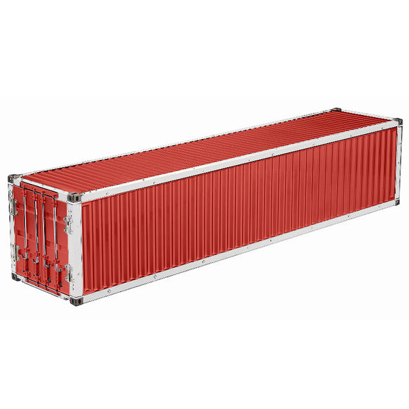 Toucanhobby 20ft 40ft Painted Container Box Metal Frame for 1/14 Tamiyaya Tractor Truck Remote Control Trailer Model Car