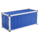 Toucanhobby 20ft 40ft Painted Container Box Metal Frame for 1/14 Tamiyaya Tractor Truck Remote Control Trailer Model Car