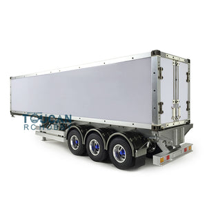 Toucanhobby Plastic Metal 20 & 40ft Reefer Container for DIY Tamiyaya 1/14 RC Semi Trailer Tractor Truck Remote Control Vehicles