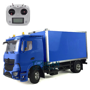 Toucanrc 1/14 RC Tractor Truck Container Delivery Truck FS I6S Radio Model Motor for Remote Control Tamiyaya