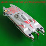 DTRC X55 Waterproof Remote Control Racing Boats 130km/h High-speed RC Ship DIY Hobby Model ESC Motor Servo 1300*360*200mm PNP RTR