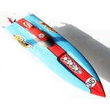 RC Racing Boats Fiberglass Remote Control Ship E36 75KM/H High-Speed DIY Models PNP RTR Versions Brushless Motor ESC Servo