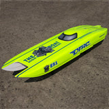 DTRC E51 Fiber Glass Remote Control Boat High-speed RC Racing Ship Models Painted Emulated Toys Gift for Adults Children