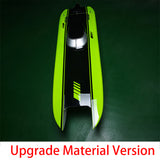 1300*360*220mm Kevlar Material Green G30E 30CC Prepainted Gasoline Racing ARTR RC Boat Model Only for Advanced Player