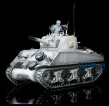 Henglong 1/16 TK7.0 M4A3 Sherman Radio Controlled Ready To Run Tank 3898 Barrel Recoil Metal Tracks Sprockets Idlers Smoke Sound