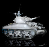 Henglong 1/16 TK7.0 USA M4A3 Sherman RTR RC Tank 3898 360 Turret Barrel Recoil FPV Metal Tracks Sprockets Idlers Smoke Sound