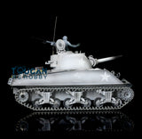 Henglong 1/16 TK7.0 M4A3 Sherman Radio Controlled Ready To Run Tank 3898 Barrel Recoil Metal Tracks Sprockets Idlers Smoke Sound