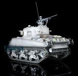 Henglong 1/16 TK7.0 M4A3 Sherman Radio Controlled Ready To Run Tank 3898 Barrel Recoil Metal Tracks Sprockets Idlers Smoke Sound