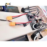 E51 Fiber Glass Electric RTR RC Boat W/ Dual Motors Servos ESCs Batteries GT3C Radio System Remote Control Toys for Adult