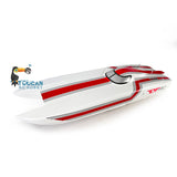 E51 Prepainted Electric Racing KIT RC Boat Hull Only for Advanced Player DIY Remote Control Model Toys