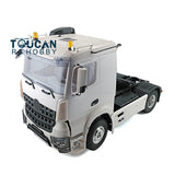 Toucanrc 1/14 RC Tractor Truck Assembly KIT Motor Model for Tamiyaya Trailer Vehicles LESU Model