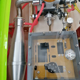 Kevlar Green G30E 30CC Prepainted Gasoline Racing ARTR RC Boat Model W/ Radio Controller System Servo Flameout System CNC hardware