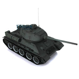 1/16 TK7.0 Henglong Soviet T34-85 Radio Controlled Ready To Run Tank 3909 W/ 360 Turret Metal Road Wheels Barrel Recoil FPV