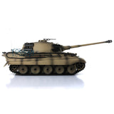 1/16 Scale TK7.0 Henglong FPV Barrel Recoil King Tiger RC RTR Tank 3888A 360 Turret Metal Tracks Sprockets Idlers Wheels