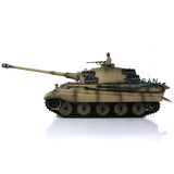 Henglong 1/16 TK7.0 Customized Ver FPV Barrel Recoil King Tiger Remote Controlled Ready To Run Tank 3888A Metal Road Wheels