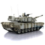 2.4G Henglong 1/16 TK7.0 M1A2 Abrams Radio Controlled Ready To Run IR Tank 3918 360 Turret Barrel Recoil Metal Tracks Sprockets