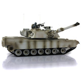 2.4Ghz Heng Long 1/16 Full Metal Chassis Ready To Run Radio Controlled IR TK16 Tank 3918 M1A2 Abrams Open Fire Smoking Flash 360