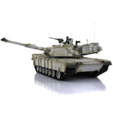 2.4Ghz Heng Long 1/16 Full Metal Chassis Ready To Run Radio Controlled IR TK16 Tank 3918 M1A2 Abrams Open Fire Smoking Flash 360