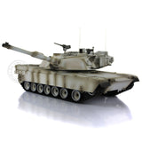 Henglong 1/16 TK7.0 Abrams Ready To Run Remote Controlled BB IR Tank 3918 360 Barrel Recoil Metal Road Wheels Smoke Sound