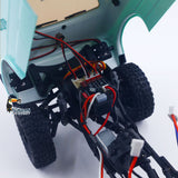 1:18 4x4 RC Climbing Crawler Car Radio Control Off-road Vehicle Hobby Plus CR18P with Motor Servo ESC Controller Light System